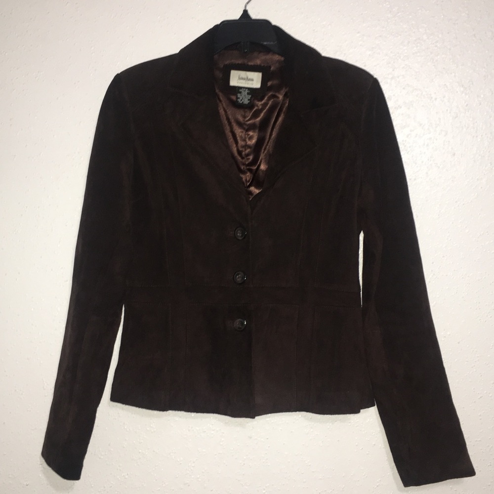 Brown Neiman Marcus jacket